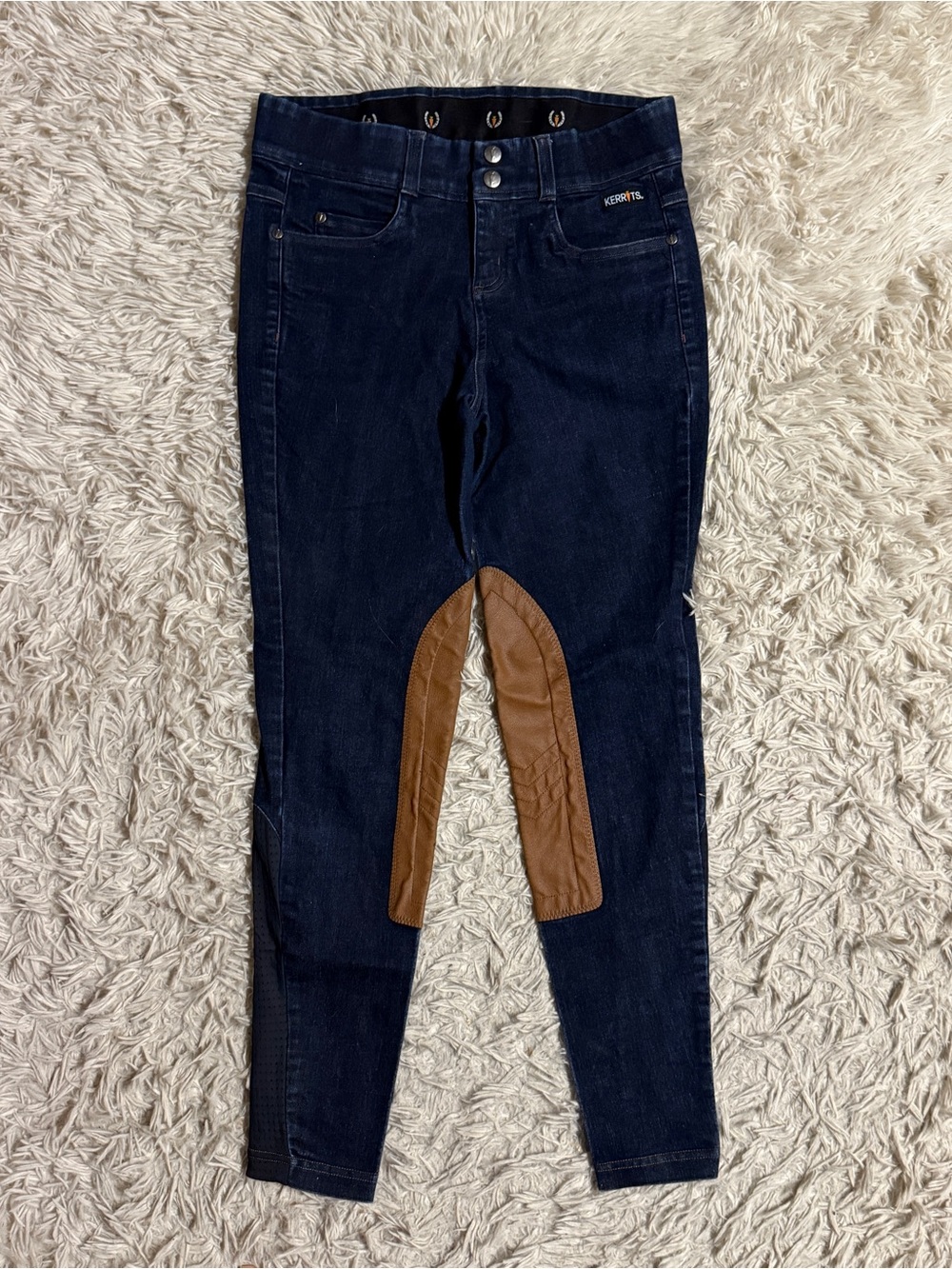 Women’s Small Jean Kerrits Knee Patch Horseback Riding Breeches. Good Condition. - Picture 2 of 6